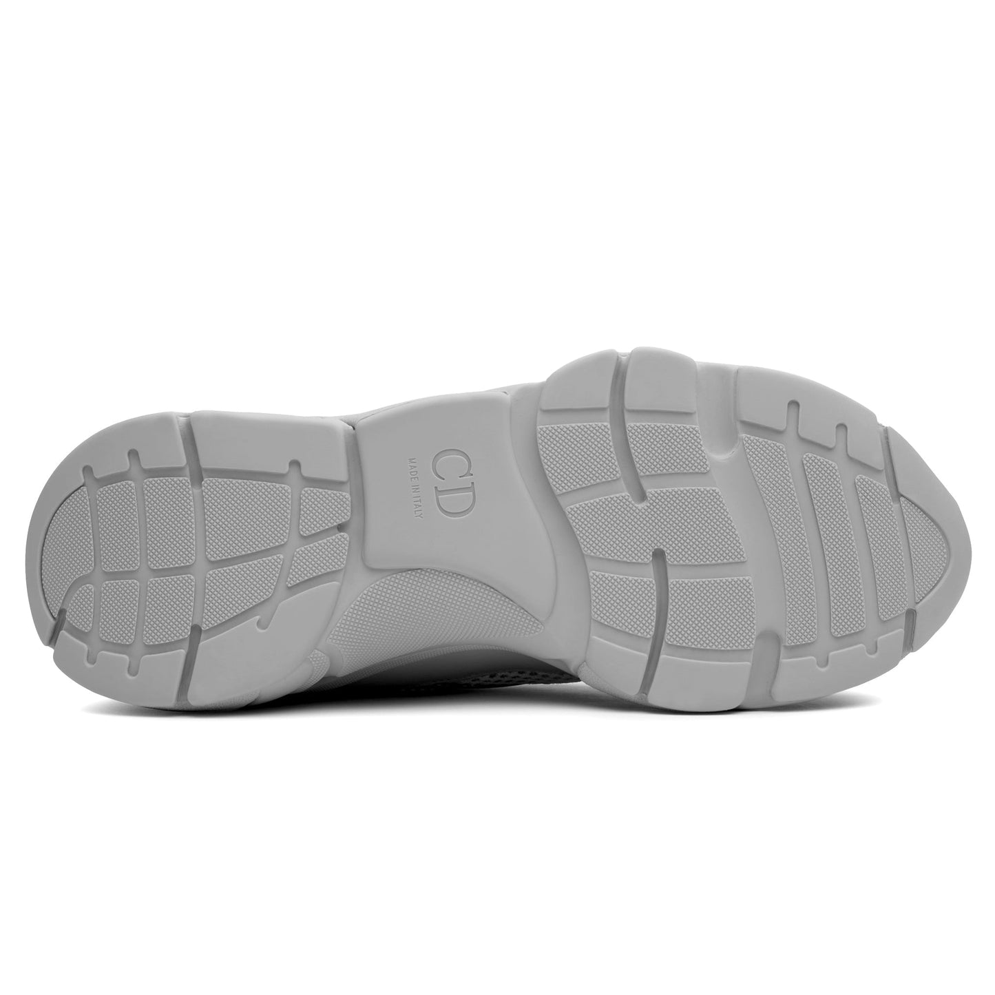 B22 Grey Calfskin Trainer