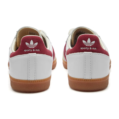 Samba Sporty & Rich White Collegiate Burgundy