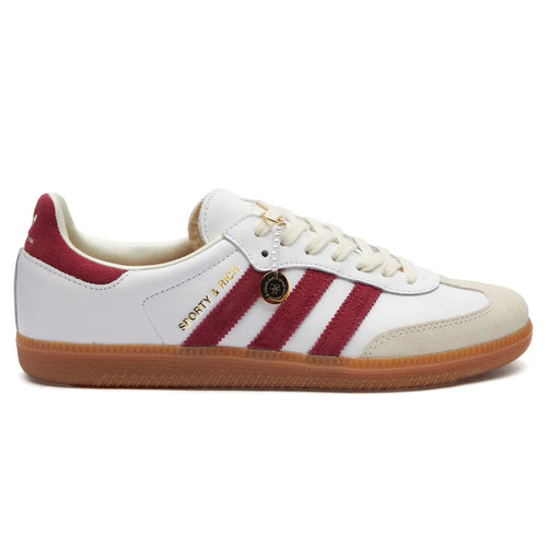 Samba Sporty & Rich White Collegiate Burgundy