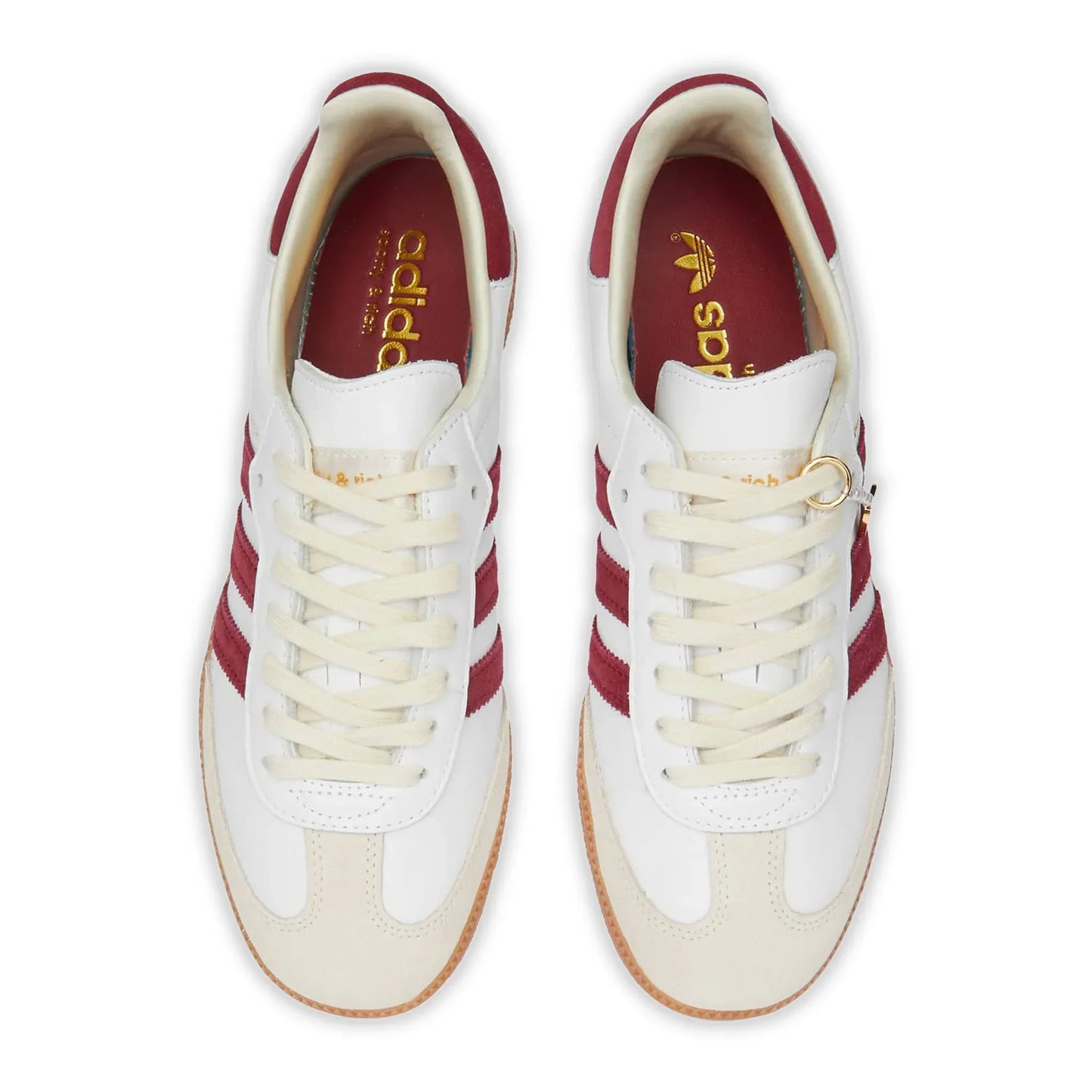 Samba Sporty & Rich White Collegiate Burgundy