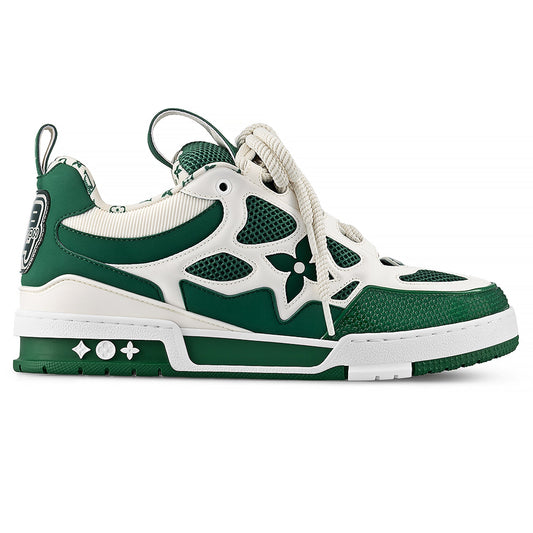 LV Skate Monogram Trainer Green Sneaker